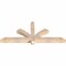 Ekena Millwork Redmond Smooth Timber Gable Bracket, Douglas Fir, 60"W x 25"H x 3 1/2"D x 3 1/2"F, 10/12 Pitch GBW060X25X0404RED00SDF - alternate 4